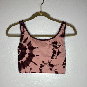 Victoria’s Secret Pink Active tie dye sports bra
